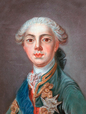 Louis Stanislas Xavier of France, Count of Provence - Louis-Stanislas-Xavier of France, Count of Provence - Engraved by Louis Marin Bonnet