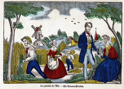 Summer, 19th century (print)