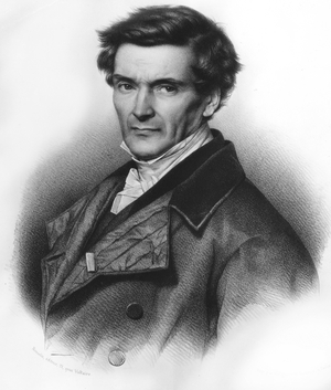 Portrait of Gustave Gaspard Coriolis Ingenieur and Mathematician francais