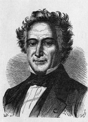 Portrait of Michel Eugene (Michel-Eugene) Chevreul (1786-1889), French chemist - in “Album de la Science; illustrious scientists; Great discoveries””” 1896.