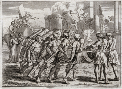 Illustration for the Royaumont Bible, 1811 (engraving)