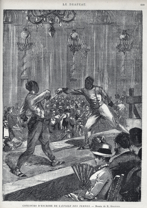 “L'Etoile des Ternes” Fencing Competition in Paris in 1885