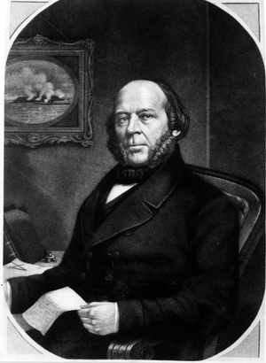 Portrait of John Ericsson American engineer and inventor