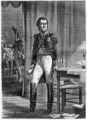 Alexandre Berthier Prince de Neuchatel and Marshal of France1879 (engraving)