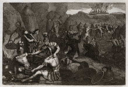 Illustration for the Royaumont Bible, 1811 (engraving)