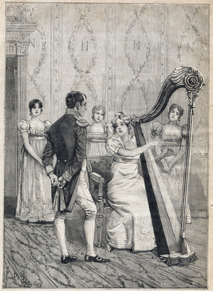 Theatre de la Porte Saint Martin where a play entitled “Napoleon”” drama is played,  in " Le Petit Parisien”” on 17/12/1893 (engraving)