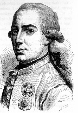 Portrait of Francois II (1768-1835), last emperor of the Holy Germanic Empire.