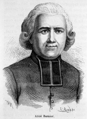 Portrait of the Abbe Bernier, prelat francais (1762-1806)