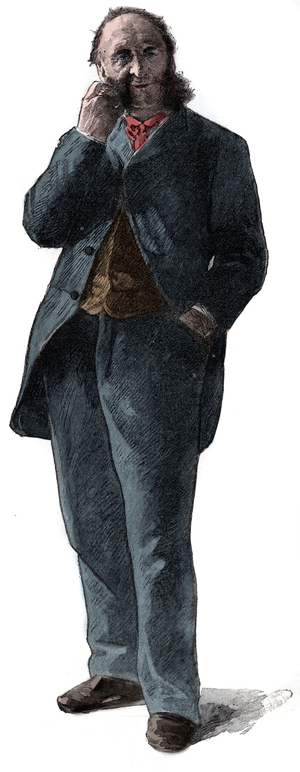 Portrait of Jules Ferry (1832-1893), French politician