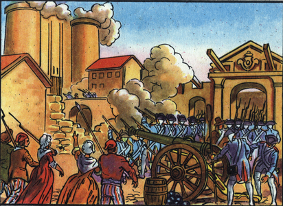 Capture of the Bastille on 14 July 1789, 20th century (print)