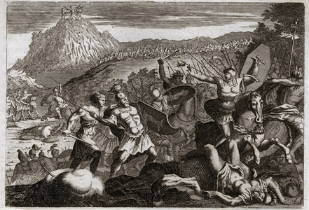 Illustration for the Royaumont Bible, 1811 (engraving)