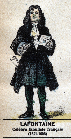Jean de La Fontaine (1621-1695), French poet, late 19th century (print)