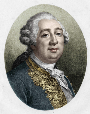 Portrait of Louis XVI, King of France (engraving)