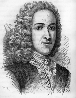 portrait of Jean Frédéric Phelypeaux, Count of Maurepas (1701-1781), French statesman.