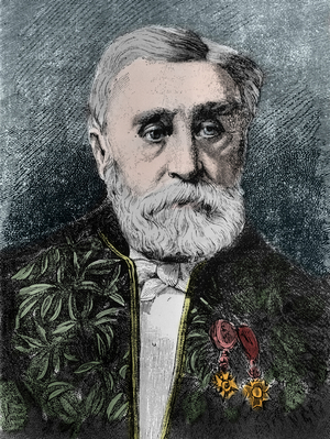 Portrait of Adhemar Jean Claude Barre de Saint-Venant