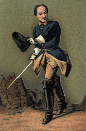 Portrait of Charles XII (1682 - 1718), King of Sweden.