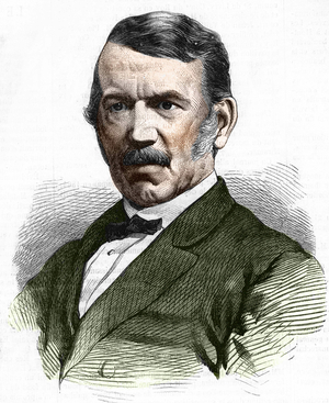 Portrait of David Livingstone (1813 - 1873).