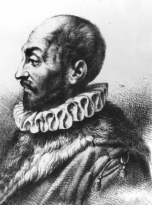 Portrait of Giambattista Della Porta Italian physicist and writer