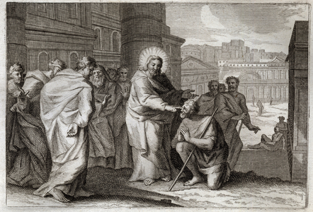 Illustration for the Royaumont Bible, 1811 (engraving)