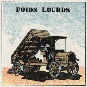 Mechanical traction: trucks. Anonymous illustration of 1925 (print)(print)