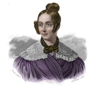 Portrait de Mademoiselle Didion (1798-1836), 1833 (engraving)