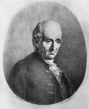 Portrait of Michel Adanson, French botanist