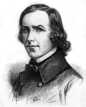 Portrait of Charles Forbes, Count of Montalembert (1810 - 1870), French journalist and politician.