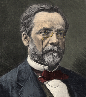 Portrait of Louis Pasteur (1822-1895), English chemist and microbiologist