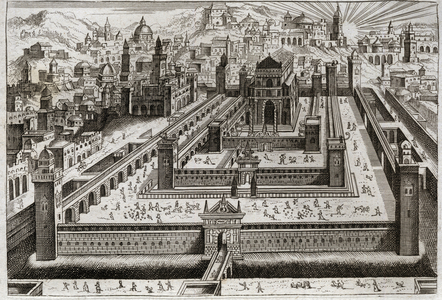Illustration for the Royaumont Bible, 1811 (engraving)