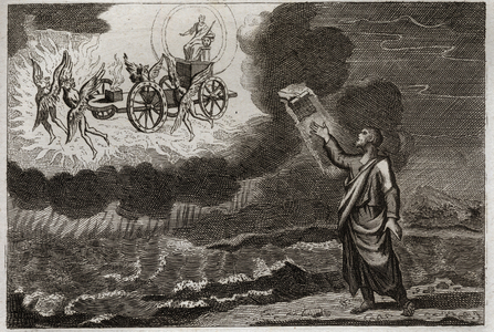 Illustration for the Royaumont Bible, 1811 (engraving)