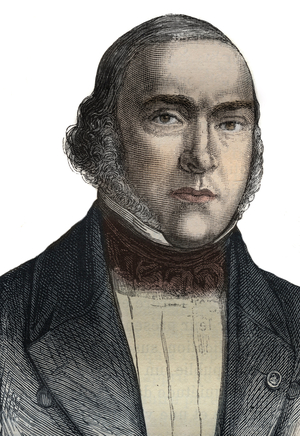 Portrait of Francois Jean Leon de Maleville, known as Leon de Maleville (1803, -1879), French politician.