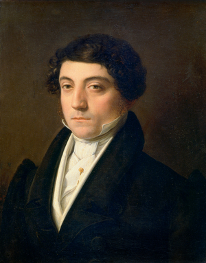 Portrait of Gioacchino Rossini 1830 (1792-1868)