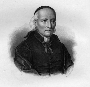 Portrait of Nicola Sottile, 1833 (engraving)