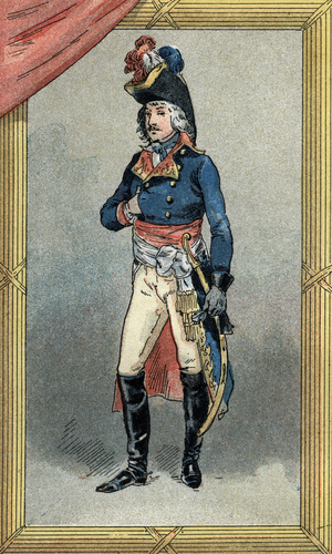 Portrait of Charles Antoine Desaix de Veygoux  late 19th century.