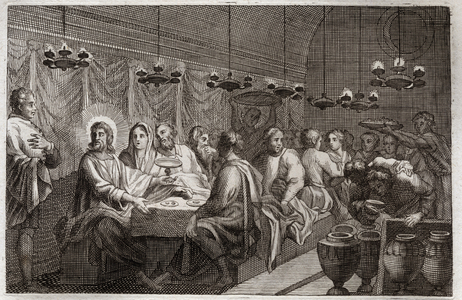 Illustration for the Royaumont Bible, 1811 (engraving)