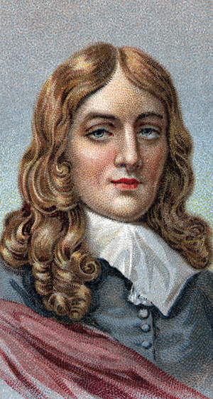 Portrait of John Milton