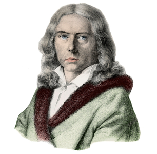 Portrait of Adelbert von Chamisso, German writer