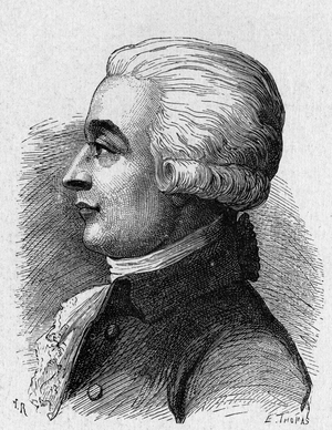 Portrait of Blanchard (1709-1853), 19th century (engraving)