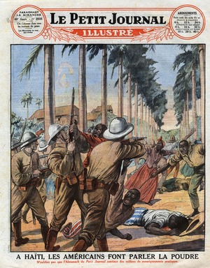 In Haiti, the Americans are talking about the powder, 1929  (print)