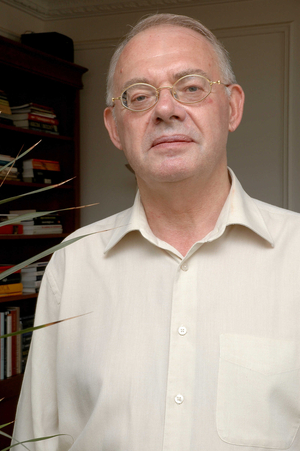 Portrait of ROBERT MUCHEMBLED French writer and historian.