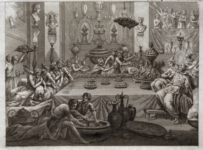 Illustration for the Royaumont Bible, 1811 (engraving)