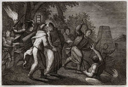 Illustration for the Royaumont Bible, 1811 (engraving)
