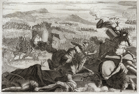 Illustration for the Royaumont Bible, 1811 (engraving)