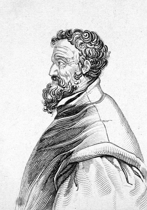 Portrait of Michelangelo (engraving)