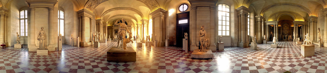 Louvre Museum. Hall of Greek Antiquityies.