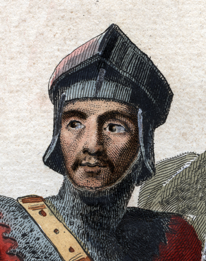 Portrait of Hugues Ier Capet (c.941-996), King of France.