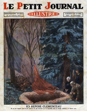 Funeral of Georges Clemenceau on 25 November 1929, 1929 (print)