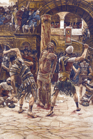 The Scourging of the Face, 1899 (chromo)