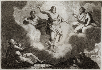 Illustration for the Royaumont Bible, 1811 (engraving)