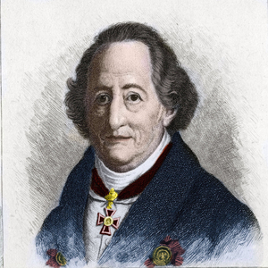Portrait of Johan Wolfgang Goethe (1749 - 1832), German writer